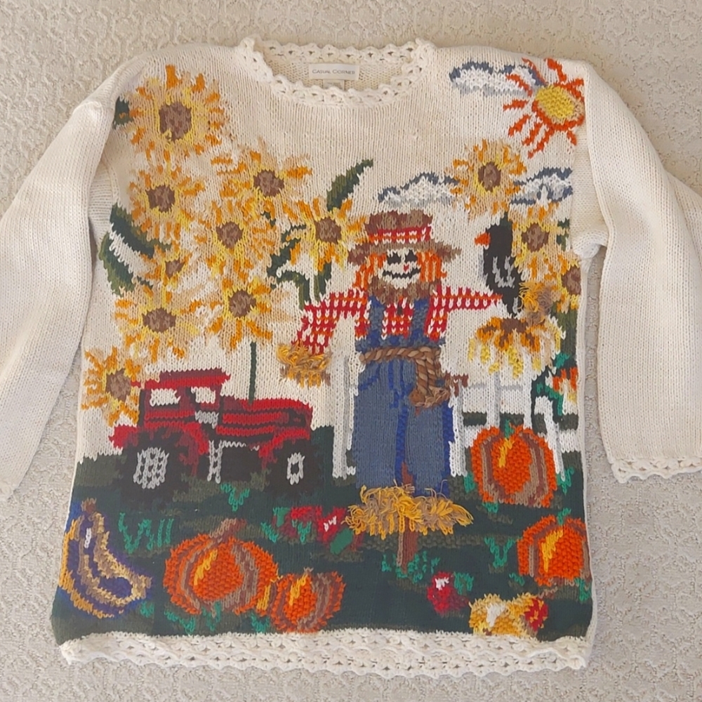 Unique Fall sweater.